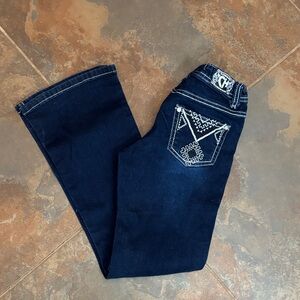 Girls cowgirl hardware jeans size 8